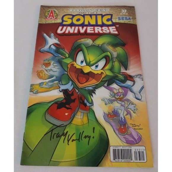 Sonic Universe Comic #33 Feb 2012 Babylon Rising Part 1 of 4 Signed Copy - Picture 2 of 9